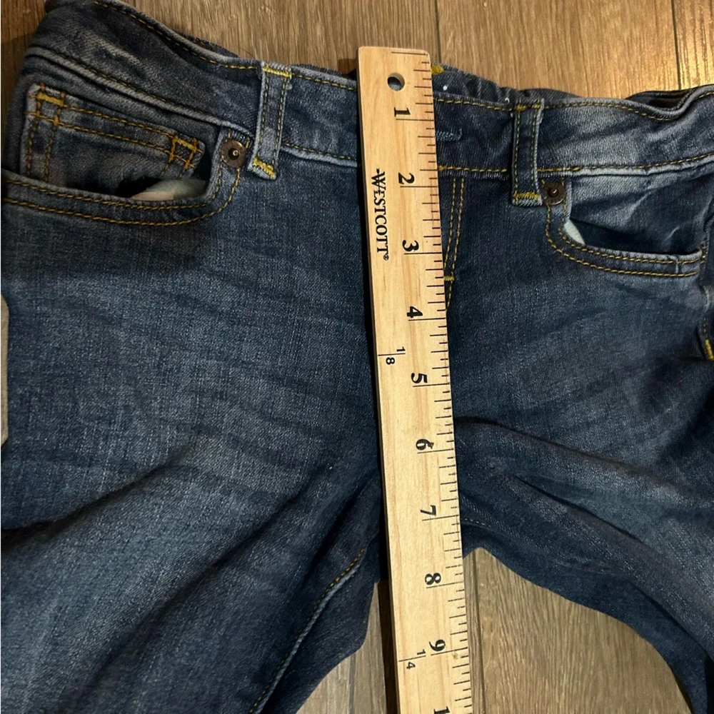 Gymboree Girl's Super Skinny Denim Jeans Size 6 w/Stretch & Adjustable Waist